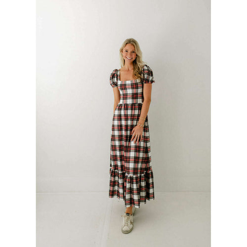 8.28 Boutique:Smith & Quinn,Smith & Quinn Cornelia Dress in Winter Tartan,Dress