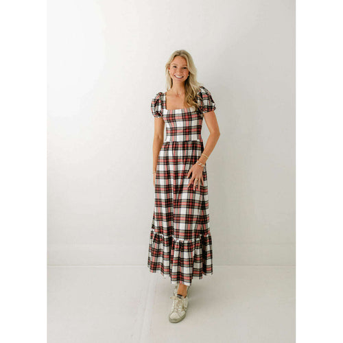 8.28 Boutique:Smith & Quinn,Smith & Quinn Cornelia Dress in Winter Tartan,Dress