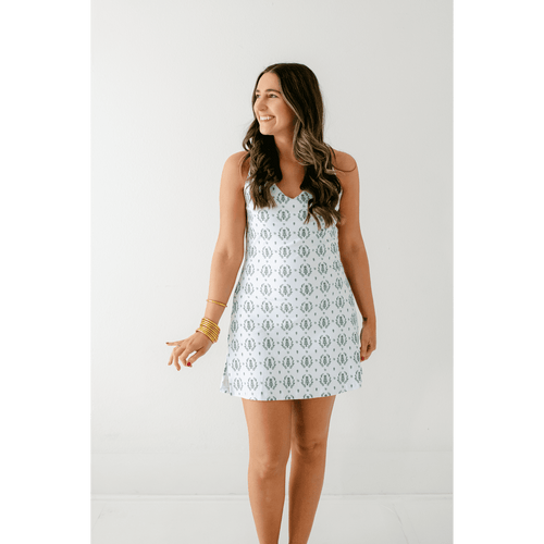 8.28 Boutique:Smith & Quinn,Smith & Quinn Campbell Boxwood Block Exercise Dress,Dress