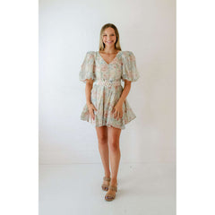 8.28 Boutique:Sofie the Label,Sofie the Label Florentine Floral Mini Dress,dress