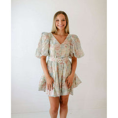 8.28 Boutique:Sofie the Label,Sofie the Label Florentine Floral Mini Dress,dress