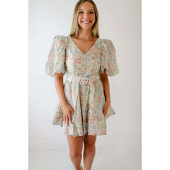 8.28 Boutique:Sofie the Label,Sofie the Label Florentine Floral Mini Dress,dress