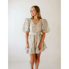 8.28 Boutique:Sofie the Label,Sofie the Label Florentine Floral Mini Dress,dress