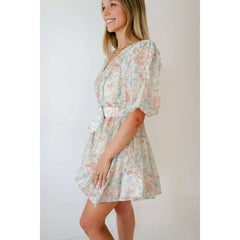 8.28 Boutique:Sofie the Label,Sofie the Label Florentine Floral Mini Dress,dress