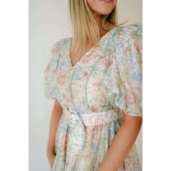 8.28 Boutique:Sofie the Label,Sofie the Label Florentine Floral Mini Dress,dress