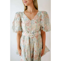 8.28 Boutique:Sofie the Label,Sofie the Label Florentine Floral Mini Dress,dress