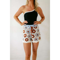 8.28 Boutique:Mink Pink,Mink Pink Dawn Flower Crochet Short,shorts