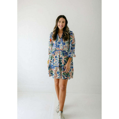 Holly Shae Sydney Blue Seersucker Dress