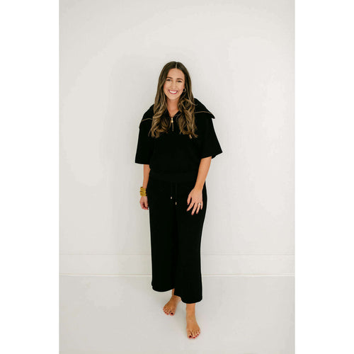 8.28 Boutique:Anna Cate Collection,Anna Cate Collection Lounge Pant in Black,pants