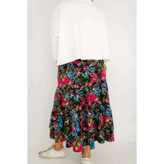 8.28 Boutique:Olivia by Livro,Olivia by Livro Eloise Skirt in Festive Floral,skirt