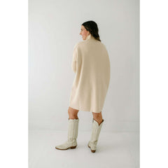 8.28 Boutique:Kerisma Knits,Kerisma Knits Aja Sweater Dress in Ecru,Dress