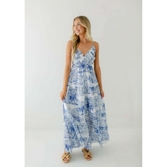 8.28 Boutique:Meet Me in Santorini,Meet Me in Santorini Coastal Maxi,Dress