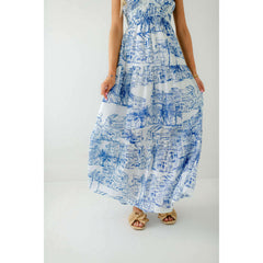 8.28 Boutique:Meet Me in Santorini,Meet Me in Santorini Coastal Maxi,Dress