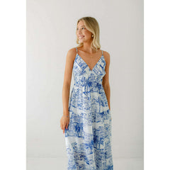 8.28 Boutique:Meet Me in Santorini,Meet Me in Santorini Coastal Maxi,Dress