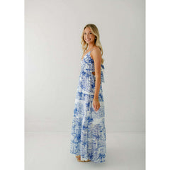 8.28 Boutique:Meet Me in Santorini,Meet Me in Santorini Coastal Maxi,Dress