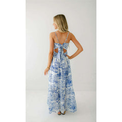 8.28 Boutique:Meet Me in Santorini,Meet Me in Santorini Coastal Maxi,Dress