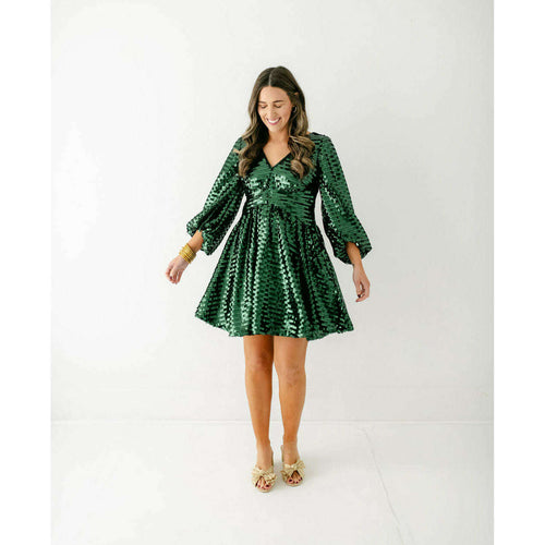 8.28 Boutique:Alden Adair,Alden Adair Cher Dress in Tinsel,Dress