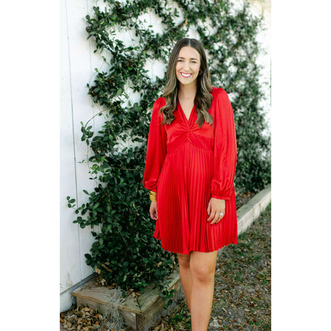 Crosby by Mollie Burch Laney Dress in Razzle Red