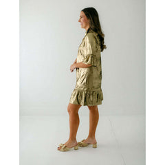 8.28 Boutique:S'edge,S'Edge Mary Dress in Bronze,Dress