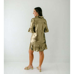 8.28 Boutique:S'edge,S'Edge Mary Dress in Bronze,Dress