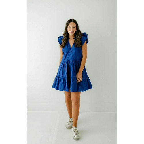 8.28 Boutique:Anna Cate Collection,Anna Cate Collection Aimee Dress in Royal Blue,Dress