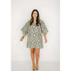 8.28 Boutique:Solelia,Solelia Goldie Mini in Desert Sage,Dress