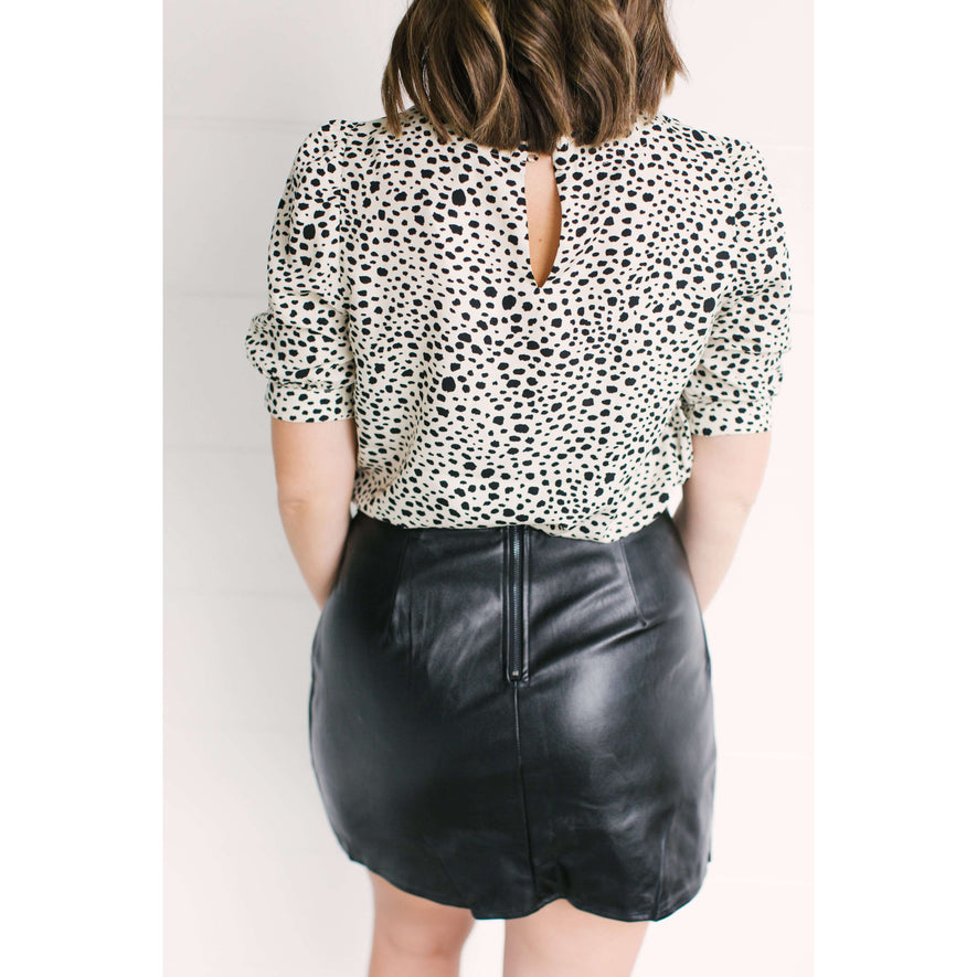 Sadie & Sage All Mine Faux Leather Skirt – 8.28 Boutique